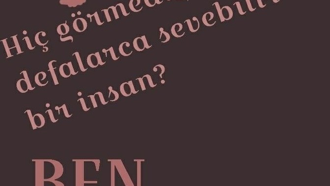 Hiç görmediğiniz birini sevdiniz mi?