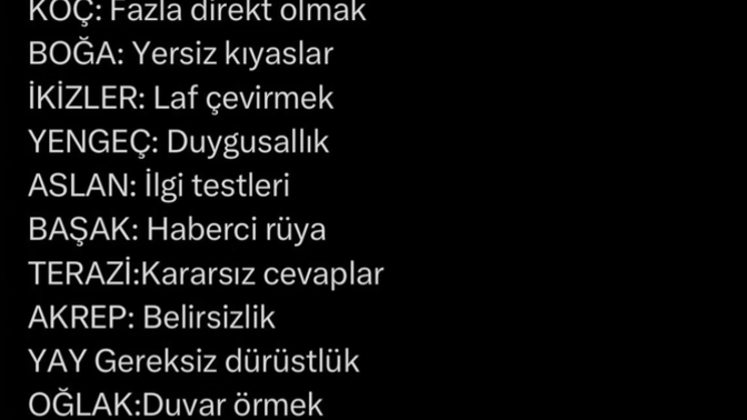 Bugün gündeminde ne var?