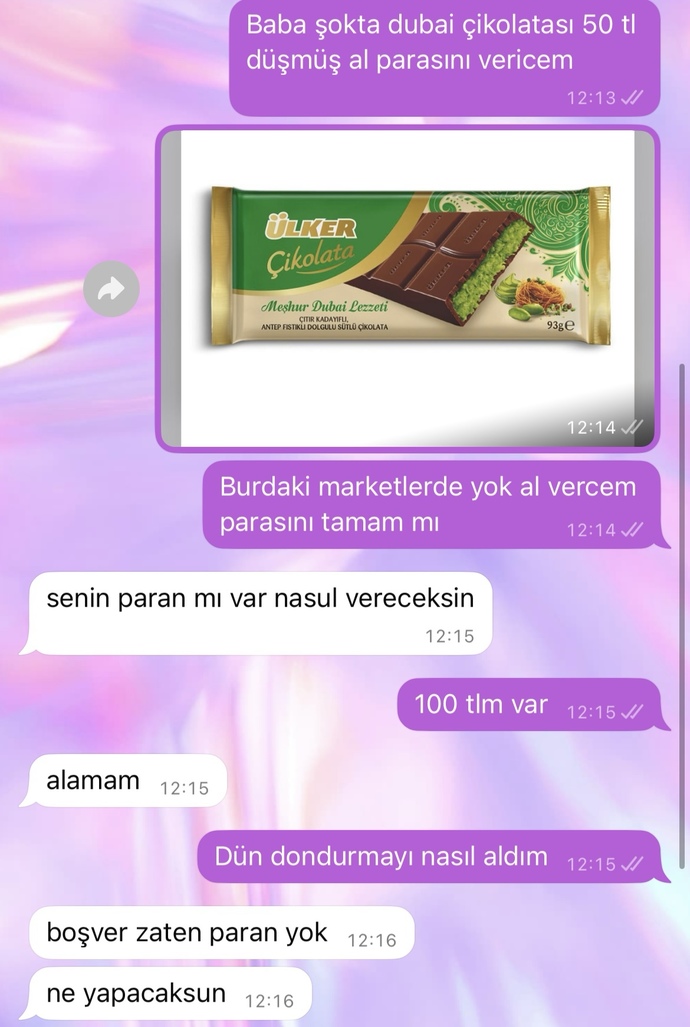 Sizce ben babamdan nefret etmekte haklı değil miyim?