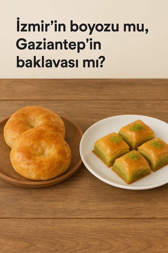 İzmir’in boyozu mu, Gaziantep’in baklavası mı?