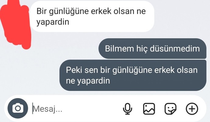 Prenses flortle aramızda geçen diyalog?