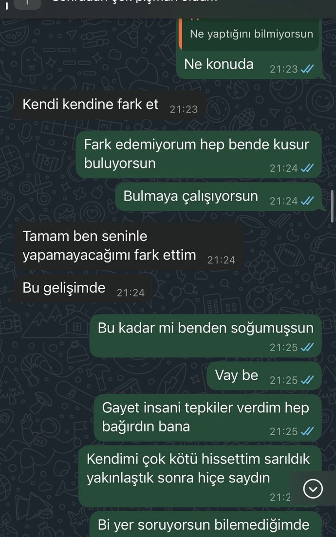 O günden beri engeli açmadı sizce açmaz mi artık?