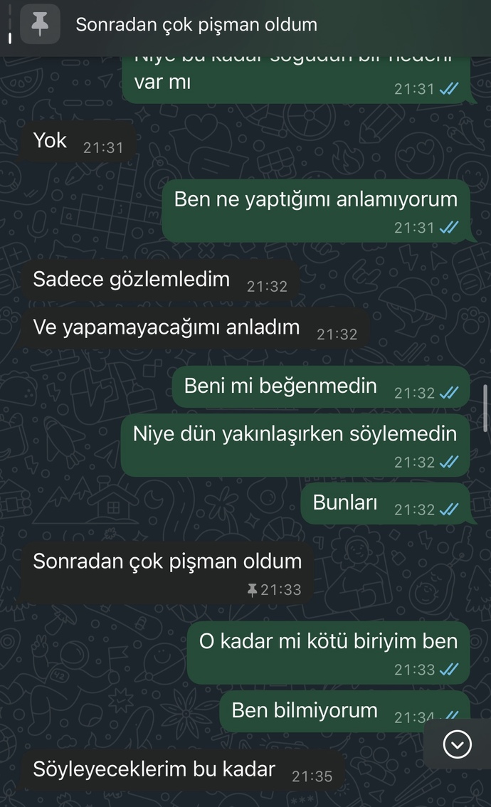 O günden beri engeli açmadı sizce açmaz mi artık?