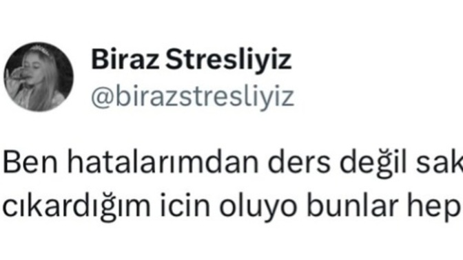 Hatalarınızdan ders mi çıkarırsınız şaka mı?