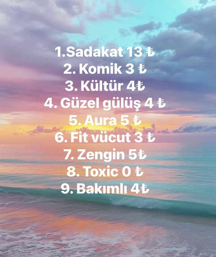 20 ₺ ile hayalindeki sevgiliyi nasıl oluştururdun?