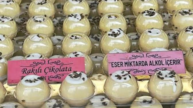 Rakılı çikolata yiyen var mı aramızda?