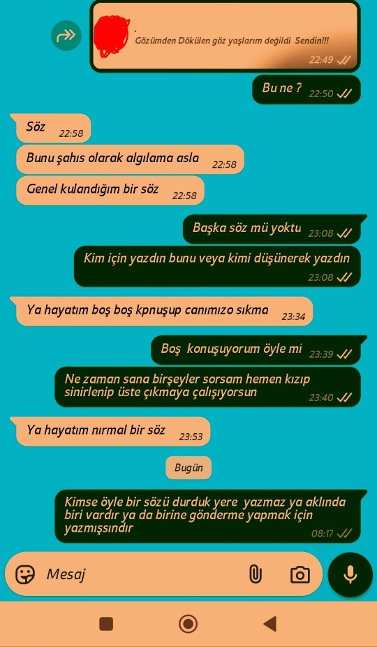 İnanmalı mıyım sizce 😐?