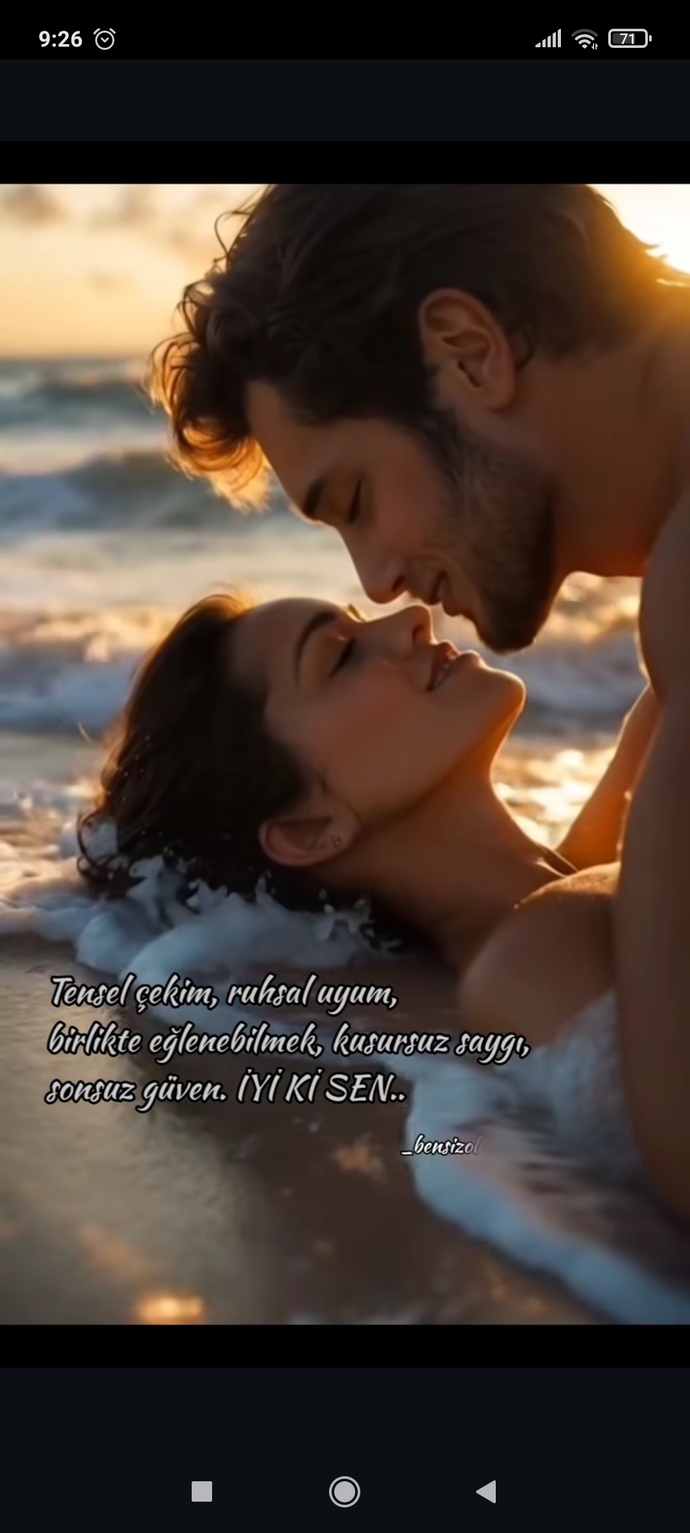 Tensel çekim mi, ruhsal uyum mu?