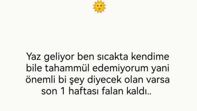 Yazın sıcağını sever misiniz?