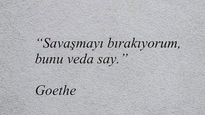 Savaşmayı bıraktınız mı?