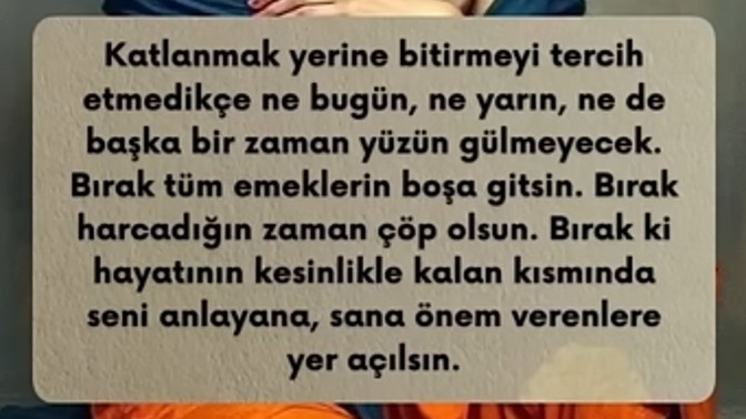 Katlanmayı mı tercih ettiniz bitirmeyi mi?
