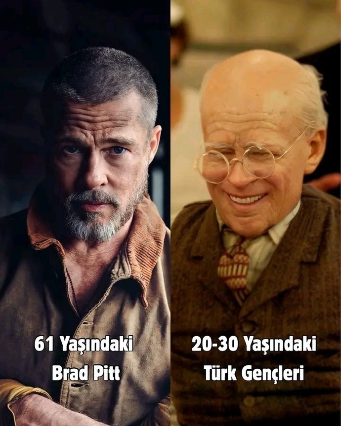 Siz yaşlı görünüyor musunuz?