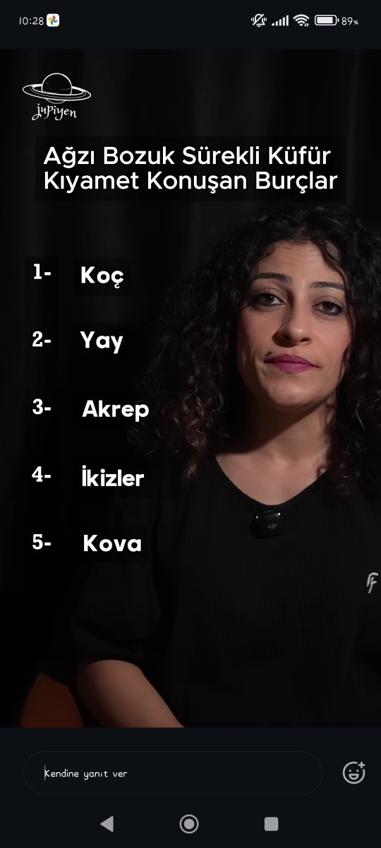 Küfür ediyor musunuz?