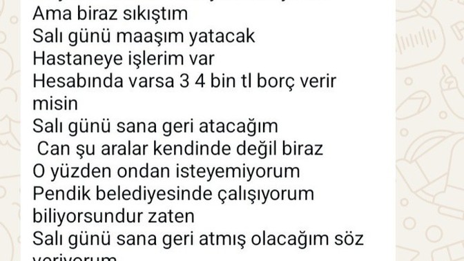 Henüz yeni tanıştığımız bir kız arkadaşım benden para istedi siz olsanız verir miydiniz?