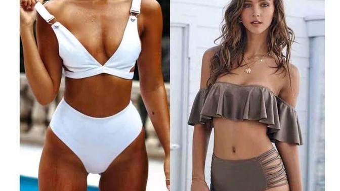 Yüksek bel bikiniler daha mı elegant gözüküyor?