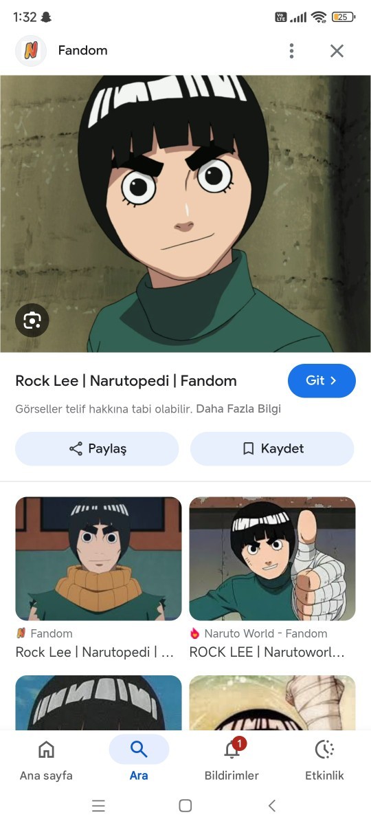 Anime severler burdami... Rock Lee vs Sakura kapışsa kim alır?