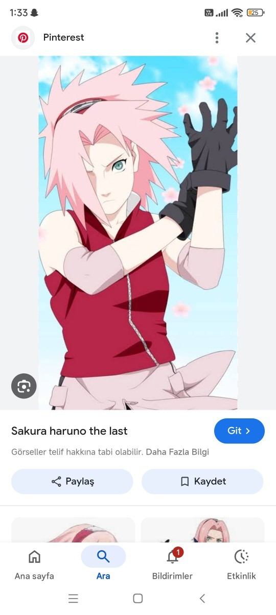 Anime severler burdami... Rock Lee vs Sakura kapışsa kim alır?