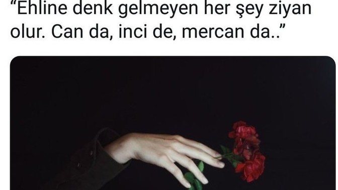 Ehline denk geldin mi?