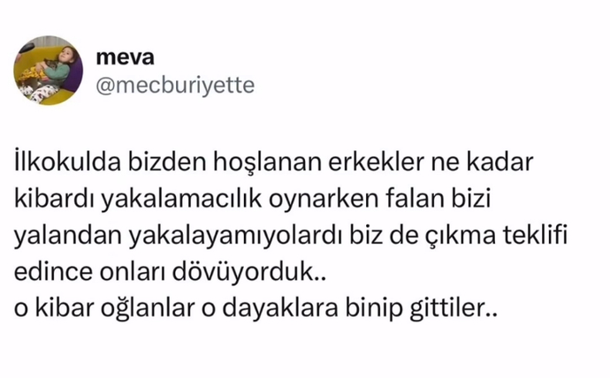 İlkokul aşkınızın adı neydi?