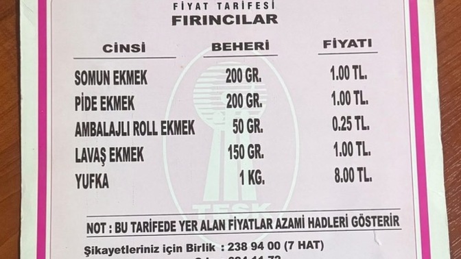 2018 yılı ekmek fiyatları 🥖 son 7 yılda sizce ne oldu?