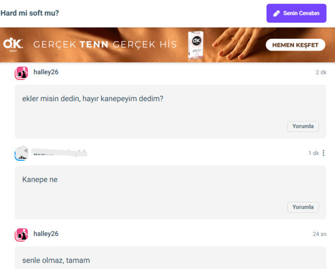 Karşı taraf size uyum sağlayamadığınızda nasıl bir yol izliyorsunuz?