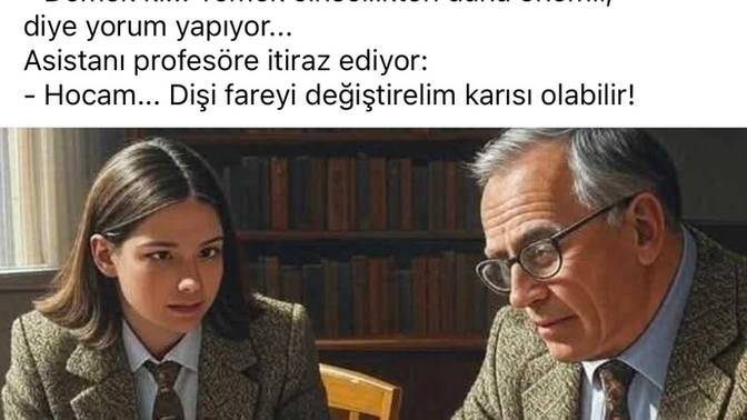 Yiyecek mi cinsellik mi?