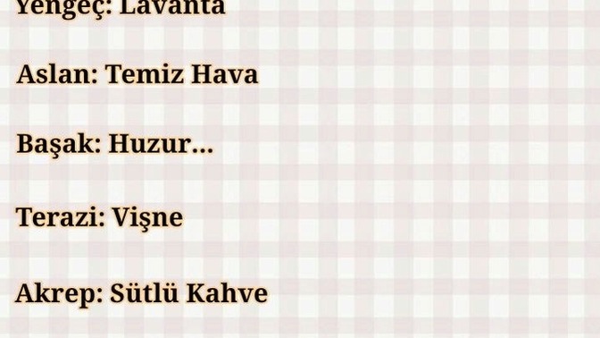 Ne kokuyor muşsunuz😛?