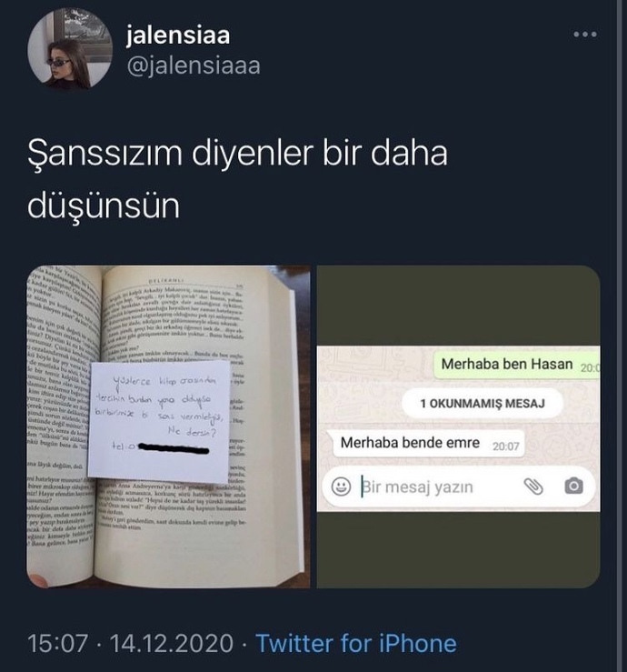 Şanslı oldugunuza inanıyor musunuz?