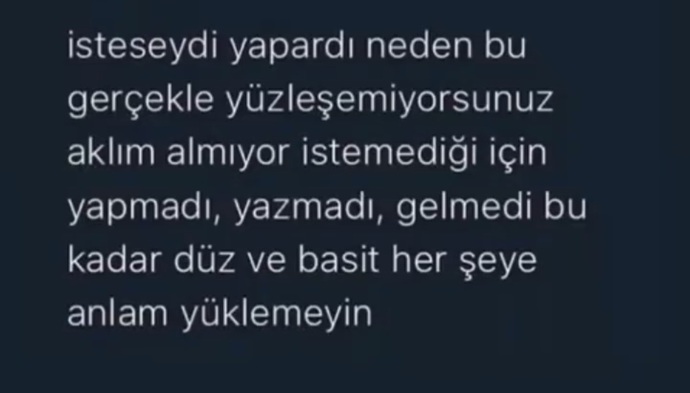 İsteseydi yapardı... neden bunu kabul edemiyoruz bir türlü?