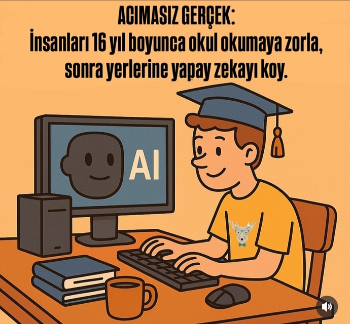 Eğer yapay zekâ her şeyi yapacaksa, biz neden bu kadar okuduk?