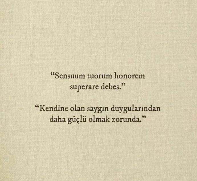 Çetrefilli anlarda öz saygın mı duyguların mı ağır basar?