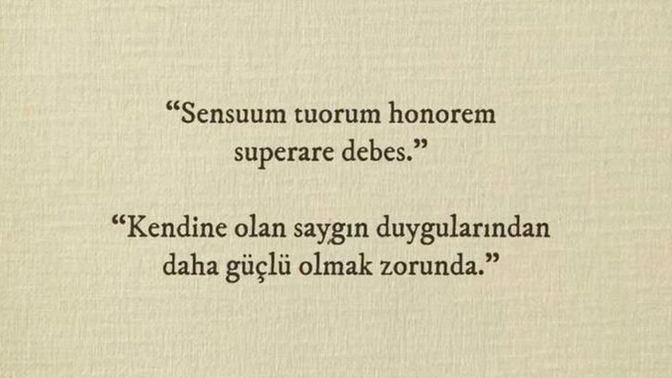Çetrefilli anlarda öz saygın mı duyguların mı ağır basar?