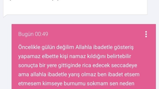 Herhangibi birşeye göstererek yapılması tarafında mısınız?