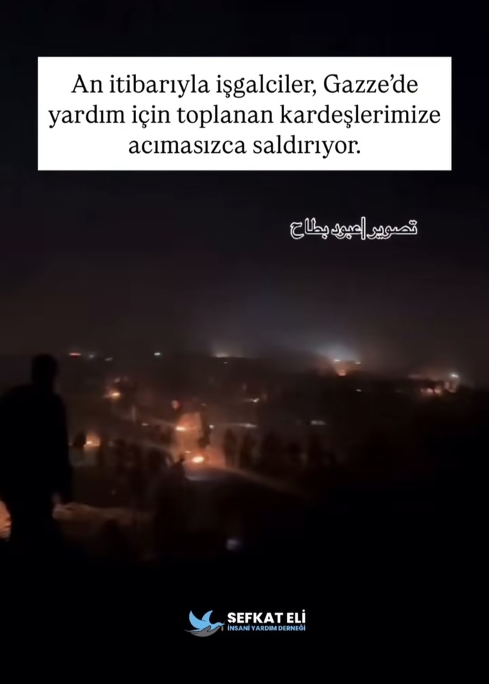 Ac karnina yiyecek bir seye ulasmak icin kosusturyorlar cehennem gibi, İsrail onlarin uzerine ates aciyor, İnsanliga ne oldu?
