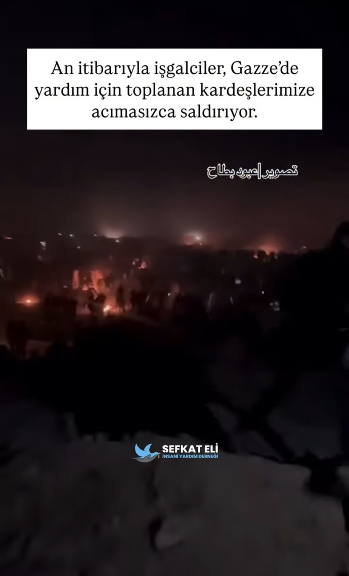 Ac karnina yiyecek bir seye ulasmak icin kosusturyorlar cehennem gibi, İsrail onlarin uzerine ates aciyor, İnsanliga ne oldu?