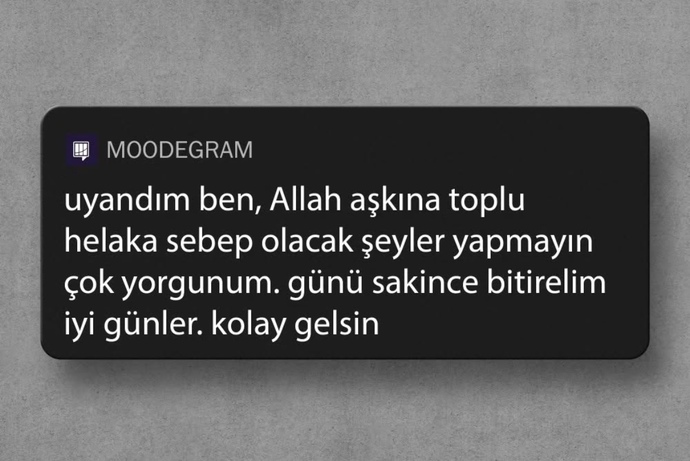 Günaydınlar sabahları güne kaç gibi başlıyorsunuz?