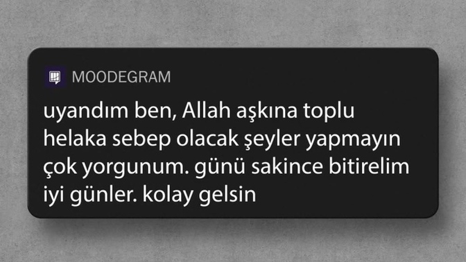 Günaydınlar sabahları güne kaç gibi başlıyorsunuz?