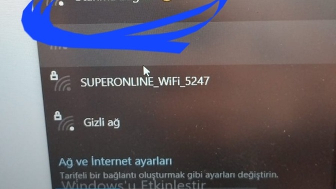 Wifi adınız nedir?