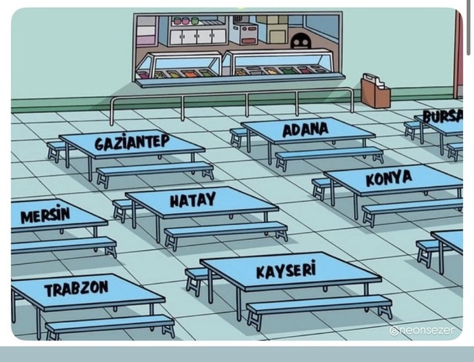 Diyelim ki çok açsın, yemek için hangi şehrin masasına otururdun?