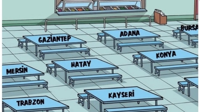 Diyelim ki çok açsın, yemek için hangi şehrin masasına otururdun?