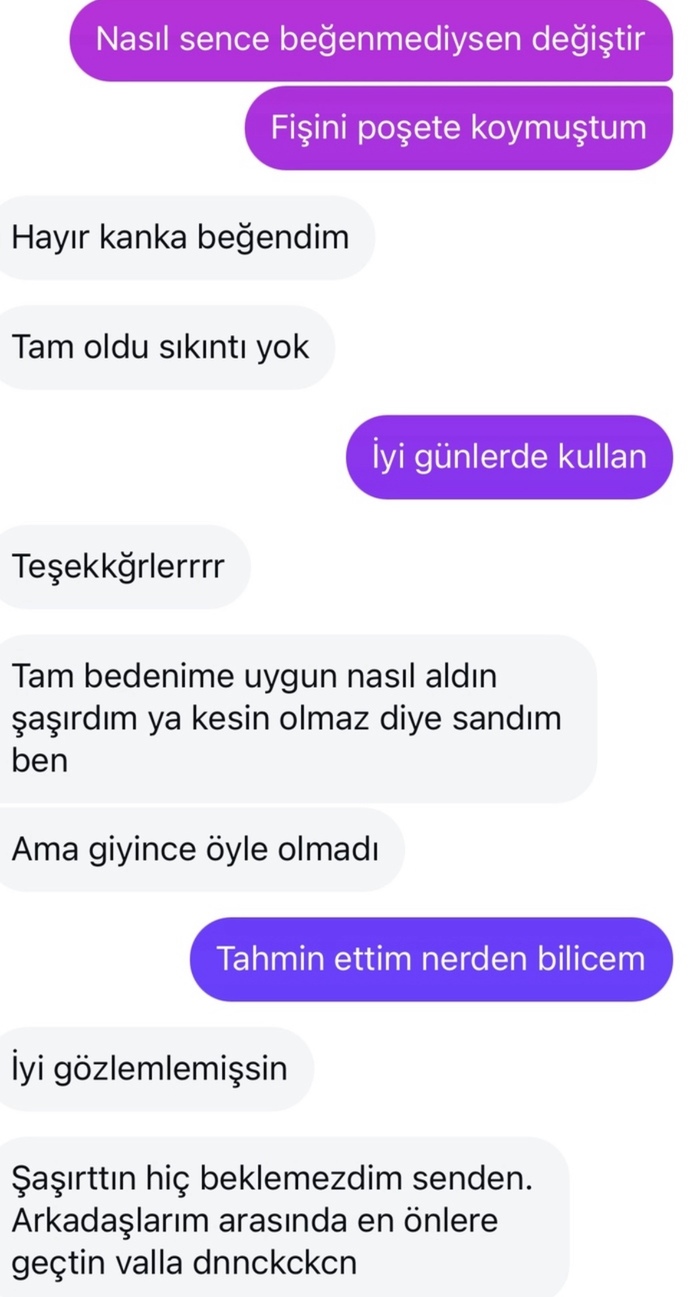 Doğum gününde kız kankama sütyen aldım sonra böyle dedi?
