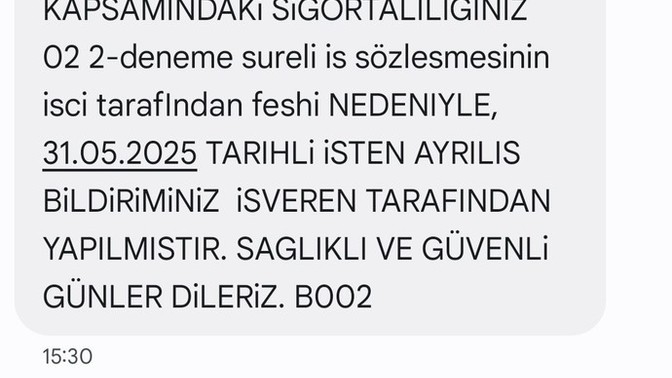 İş hukuku ile ilgili bilgisi olan var mı?