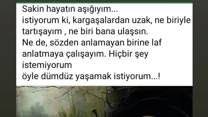 Sakin hayatına mı aşıksınız şaşaalı hayata mı?