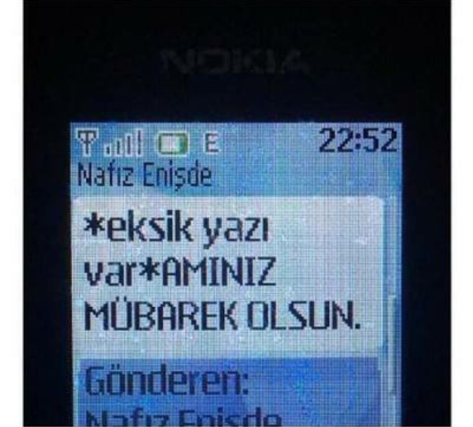 Bunu at, sonra yanlış olmuş de. Harika bir muhabbet başlatıcı. 