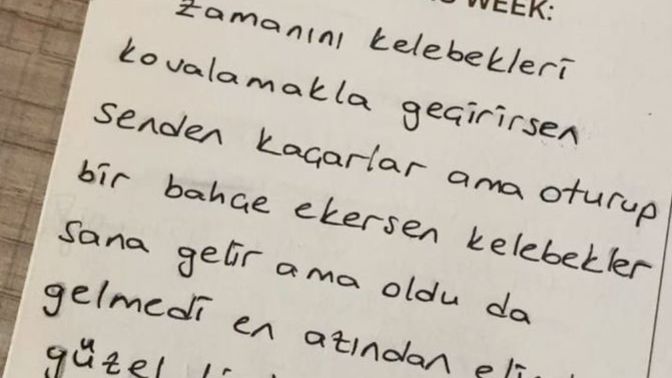 Size kitaplardan bir alıntı paylaşayım mı?