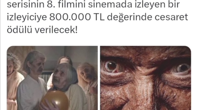 Siccin serisinin 8. filmi 6 Haziran'da sinemalarda cesaret ödülü için bile gider miydiniz 💀 ?