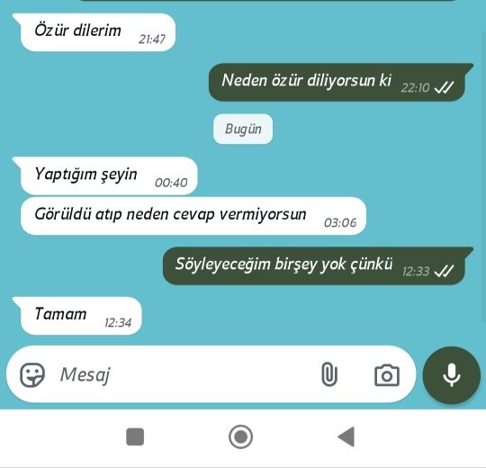 Hatalı olduğunu bildiği halde bir özürü bile düzgün dileyemiyor bu kadar mı yani hâlâ olayların üstünü kapatarak konuşuyor?