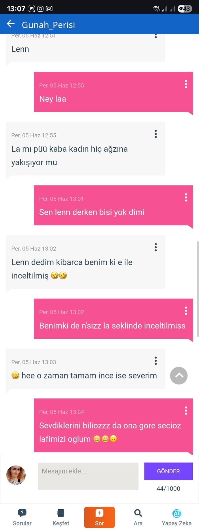 Sevdiginize lan diye seslenir misiniz?