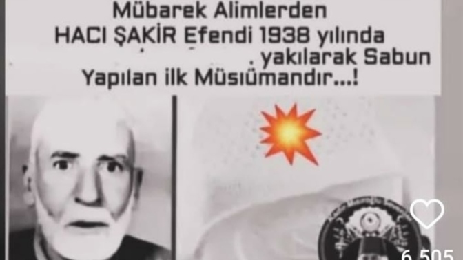 Hacı Şakir sabun boykot mu?