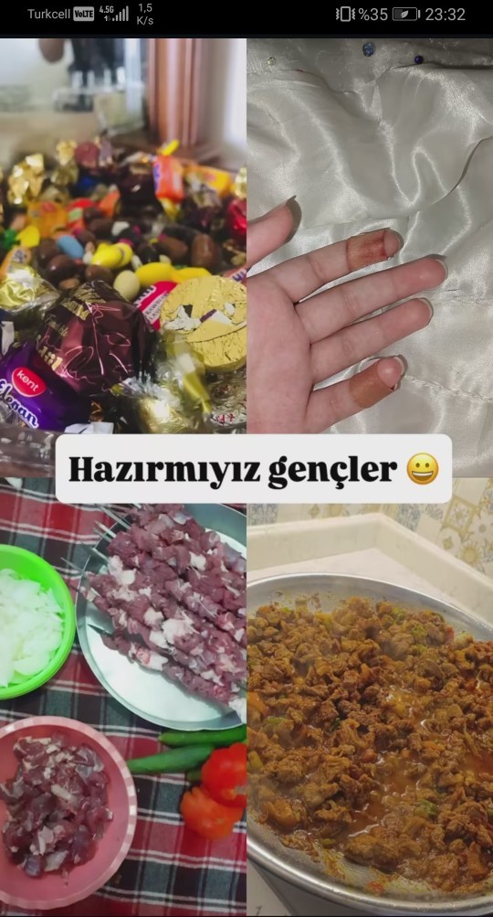 Kurban eti doğrayabilen kız mı, doğramasa da olur mu?